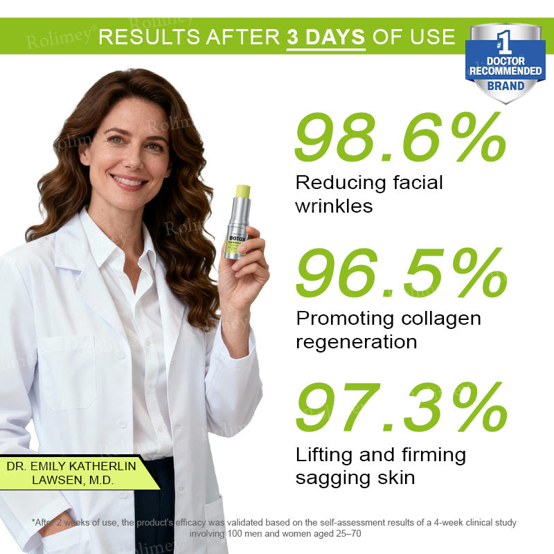 👨‍⚕️Made and shipped from the Australia💫Rolimey® Botox & Vita-A Retinol Shot Wrinkle-Lift Tightening stick- Last Day Promotion 70% OFF