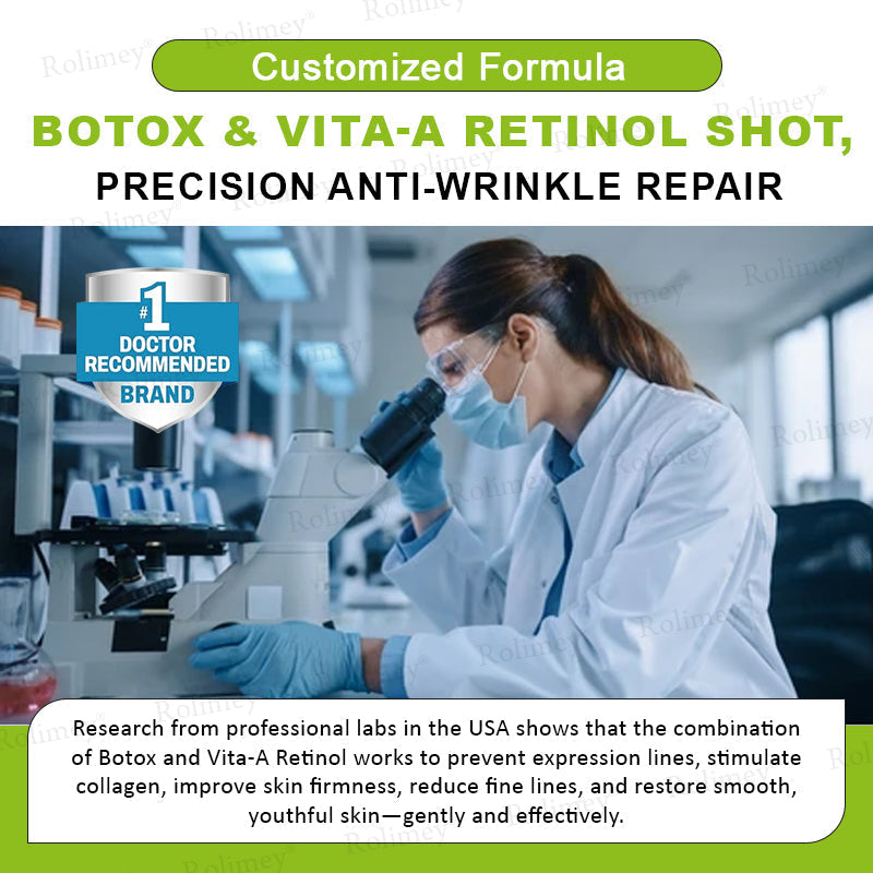 ⌛💫🪄Made and shipped from Australia 💫Rolimey® Botox & Vita-A Retinol Shot Wrinkle-Lift Tightening cream - Last Day Promotion 70% OFF