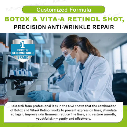 ⌛💫🪄Made and shipped from Australia 💫Rolimey® Botox & Vita-A Retinol Shot Wrinkle-Lift Tightening cream - Last Day Promotion 70% OFF