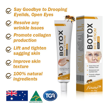 Made and Shipped from Australia-Furzero™ Botox Bee Venom Wrinkle Removal Cream- LAST DAY 70% OFF