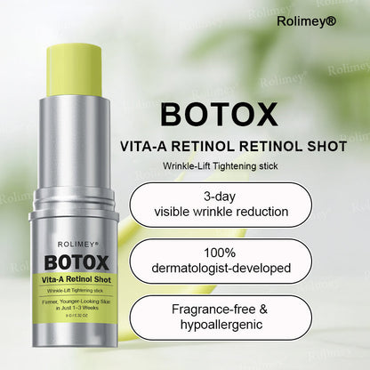 👨‍⚕️Made and shipped from the Australia💫Rolimey® Botox & Vita-A Retinol Shot Wrinkle-Lift Tightening stick- Last Day Promotion 70% OFF