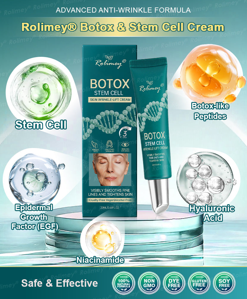 ⏰🔥🇦🇺 LAST DAY!🌟✨Rolimey® Botox & Stem Cell Wrinkle-Lift Tightening Cream
