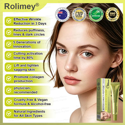 🪄🌟Rolimey® Multi-Peptide Retinol Shot Age-Reset Wrinkle-Lift Cream