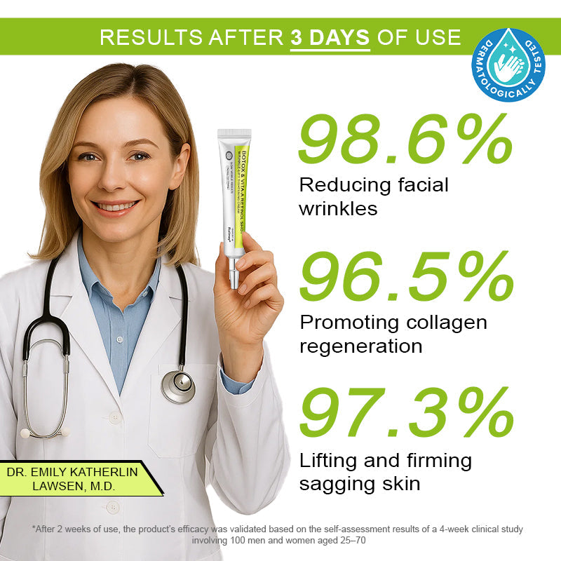 ⌛💫🪄Made and shipped from Australia 💫Rolimey® Botox & Vita-A Retinol Shot Wrinkle-Lift Tightening cream - Last Day Promotion 70% OFF