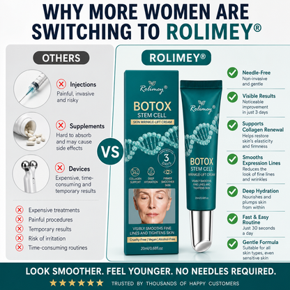 ⏰🔥🇦🇺 LAST DAY!🌟✨Rolimey® Botox & Stem Cell Wrinkle-Lift Tightening Cream