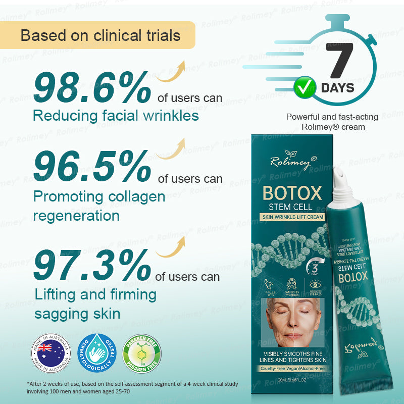 ⏰🔥🇦🇺 LAST DAY!🌟✨Rolimey® Botox & Stem Cell Wrinkle-Lift Tightening Cream