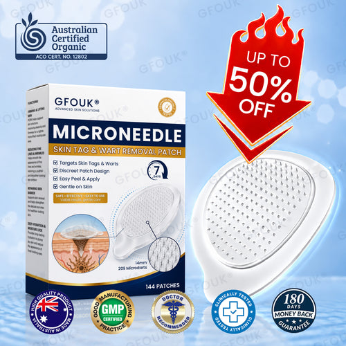 🎊✨GFOUK® 7-Day MicroNeedle Wart & Skin Tag Removal Patch