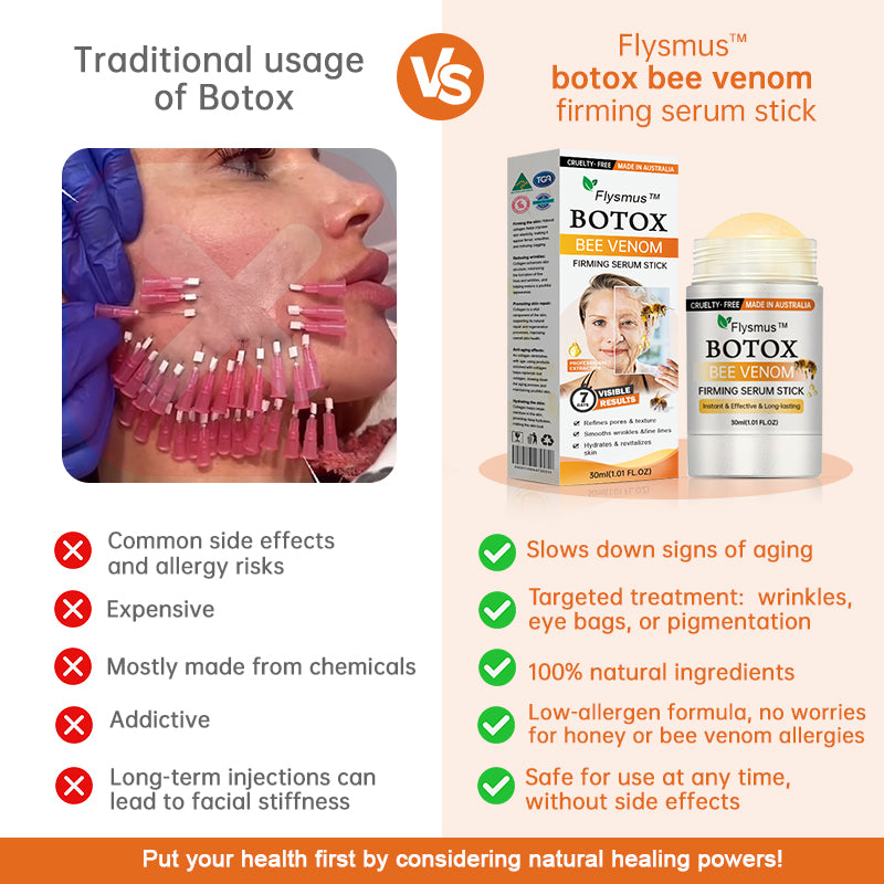✨✨LAST DAY 70% OFF🌟Flysmus™ Botox Bee Venom Firming Serum Stick🔥Made and Shipped from Australia