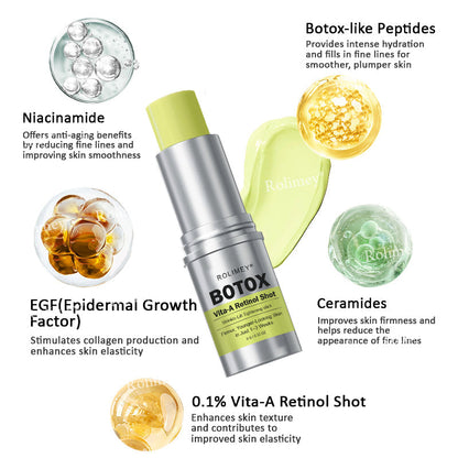 👨‍⚕️Made and shipped from the Australia💫Rolimey® Botox & Vita-A Retinol Shot Wrinkle-Lift Tightening stick- Last Day Promotion 70% OFF