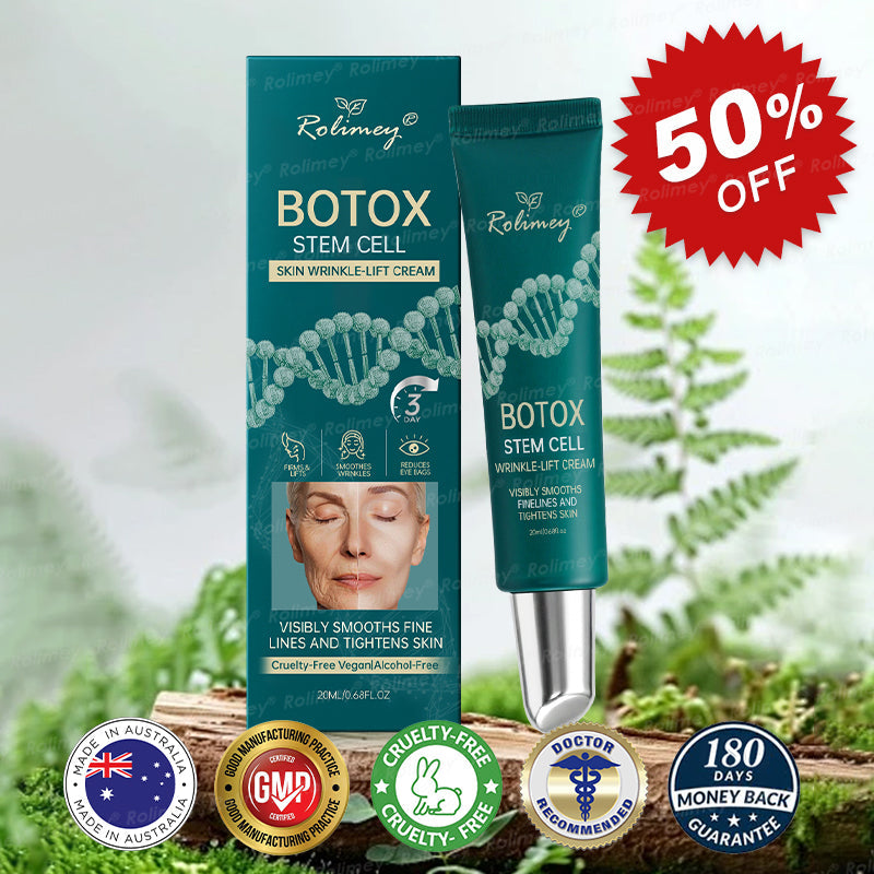 ⏰🔥🇦🇺 LAST DAY!🌟✨Rolimey® Botox & Stem Cell Wrinkle-Lift Tightening Cream