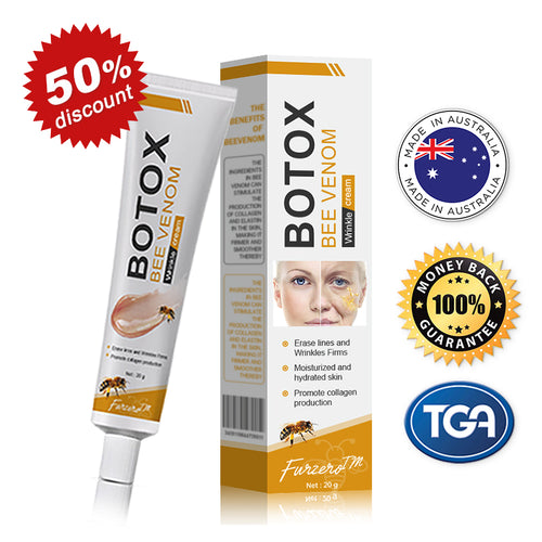 Made and Shipped from Australia-Furzero™ Botox Bee Venom Wrinkle Removal Cream- LAST DAY 70% OFF